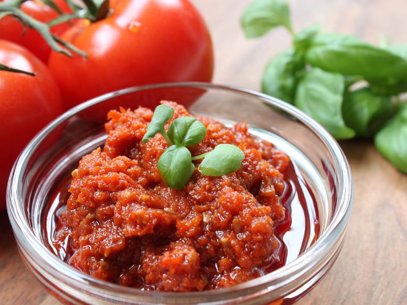 Receita original de pesto vermelho ou rosso: um delicioso molho italiano