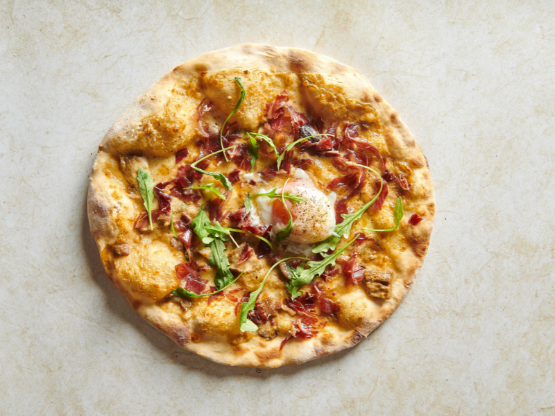 pizza boletus jamon - #UnaCartaDeEstreno: Nueva carta de La Mafia
