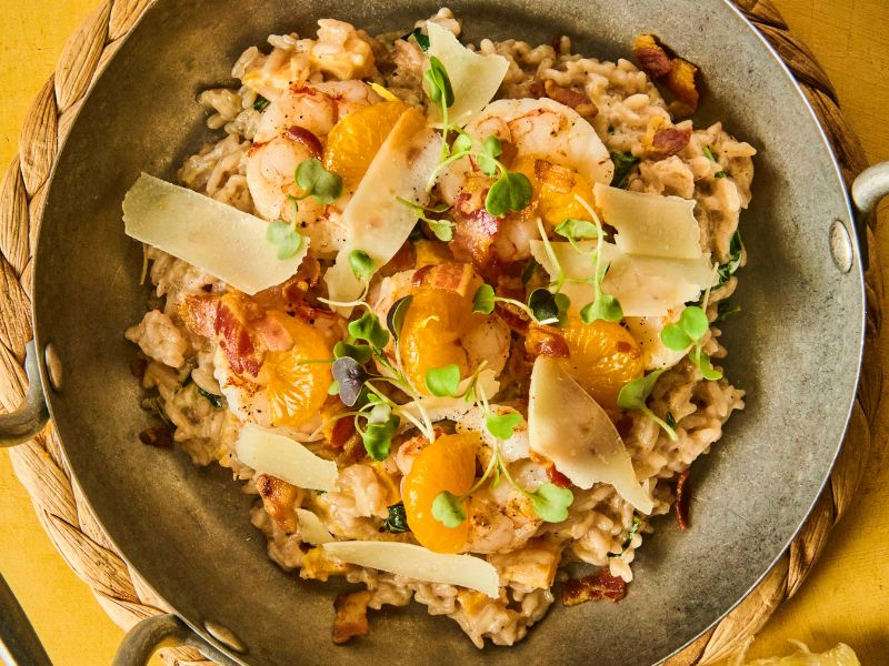 Risoto de limão: uma receita cremosa com um toque de frescura