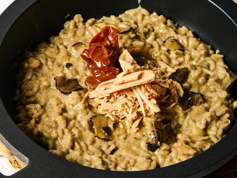 Risotto de Boletus: Uma deliciosa receita italiana cheia de sabor