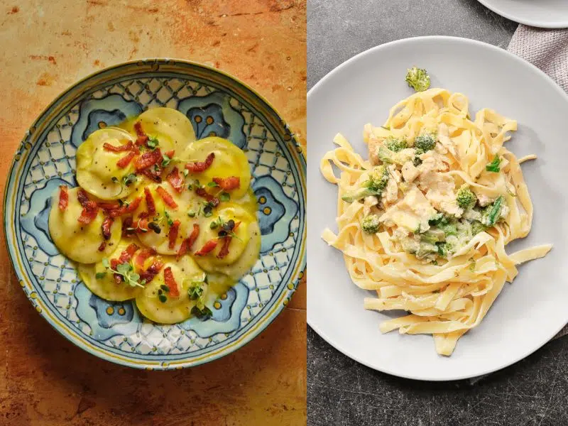 Molho carbonara vs. Alfredo: Quais são as principais diferenças?
